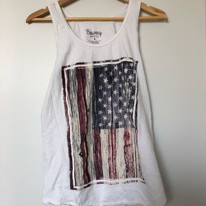 American Flag Tank Top